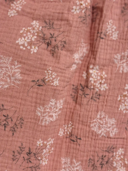 Floral Print Muslin Dress- Size 5 T - Oopsie Bin Item FINAL SALE