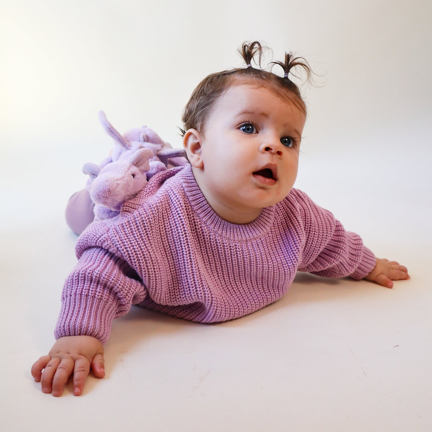 The Sutton Knit Sweater - Lavender