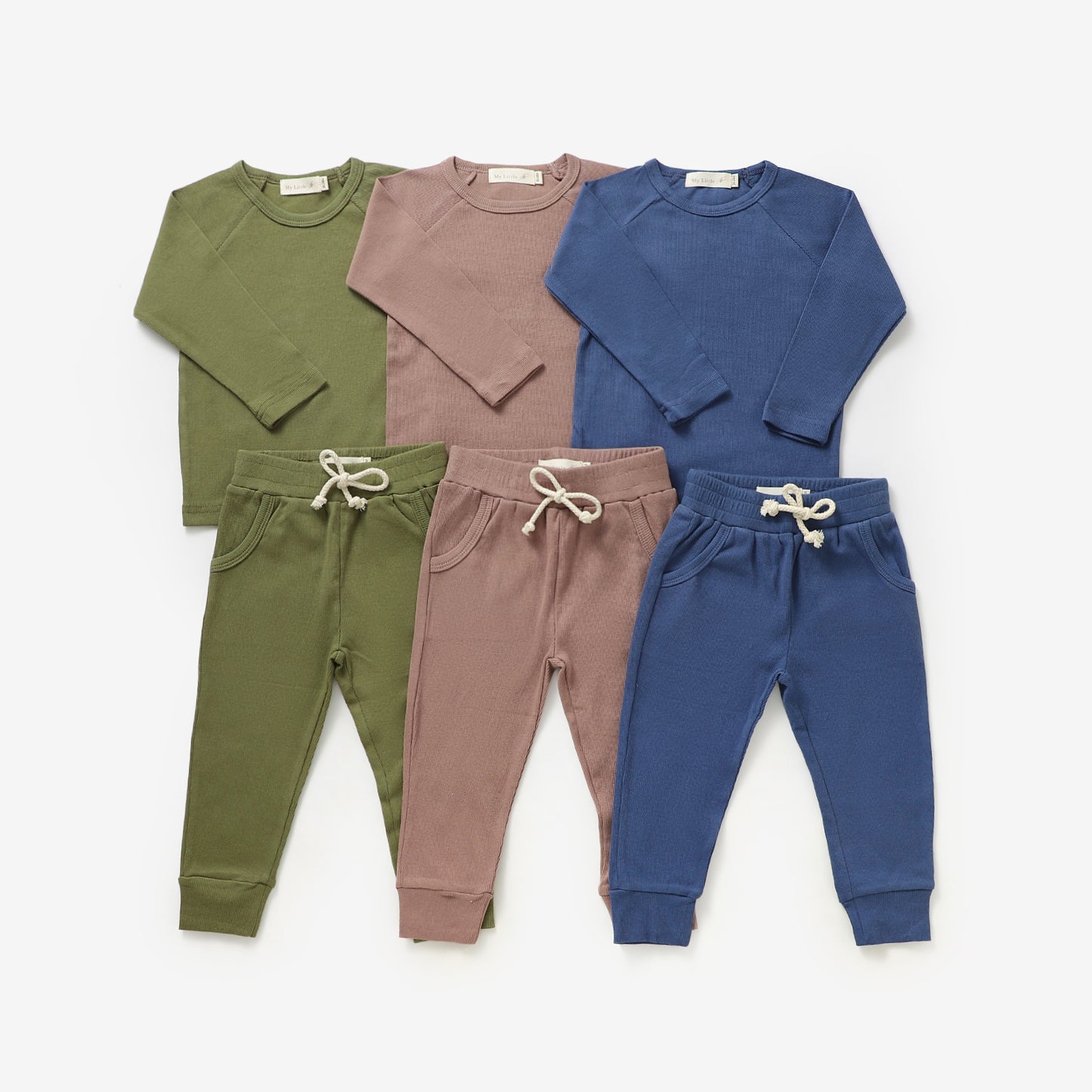 The Malo Loungewear Set - Pomegranate