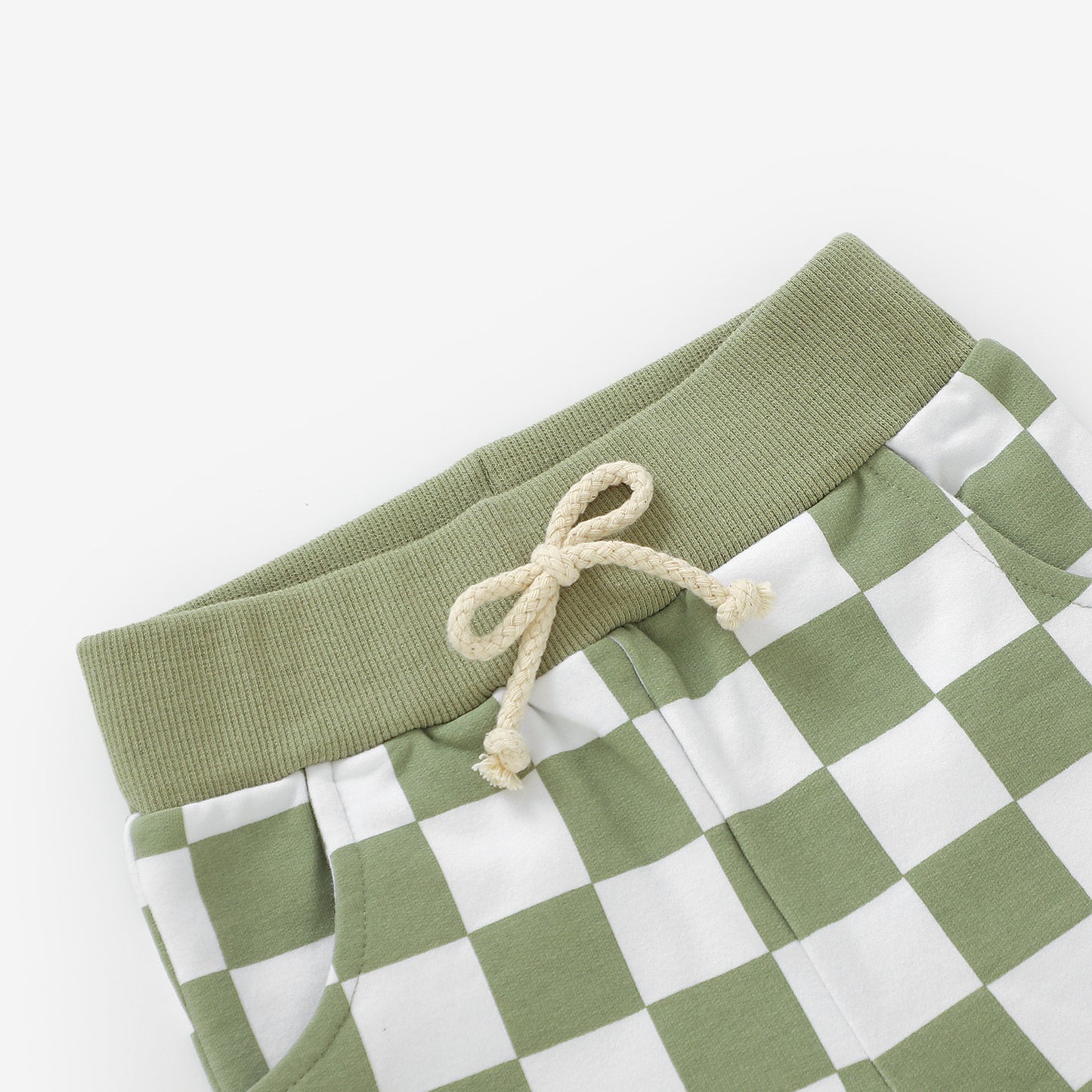 The Como Checkered Set - Sage