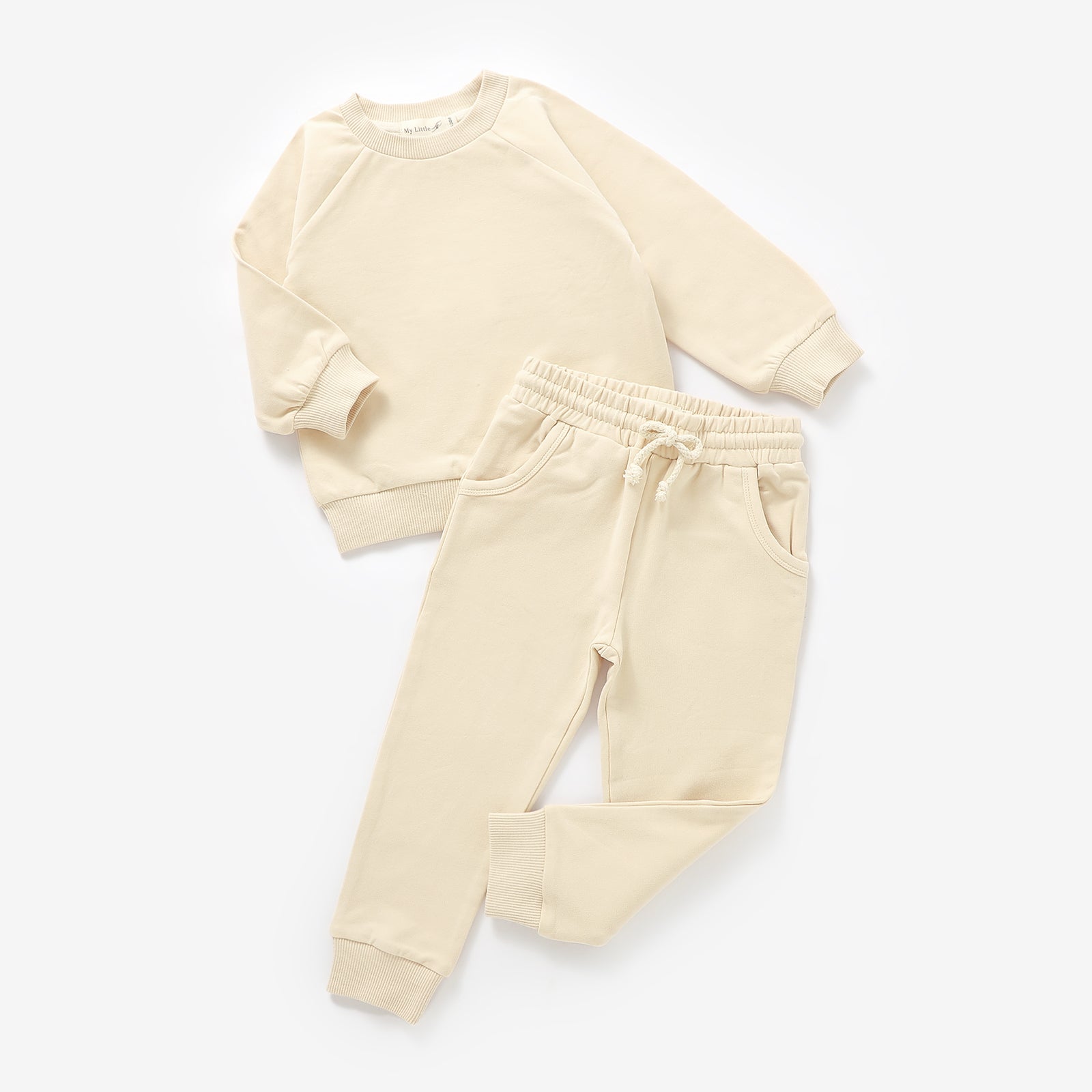 The Rue Set Organic Cotton Jogger Set Gender Neutral Baby